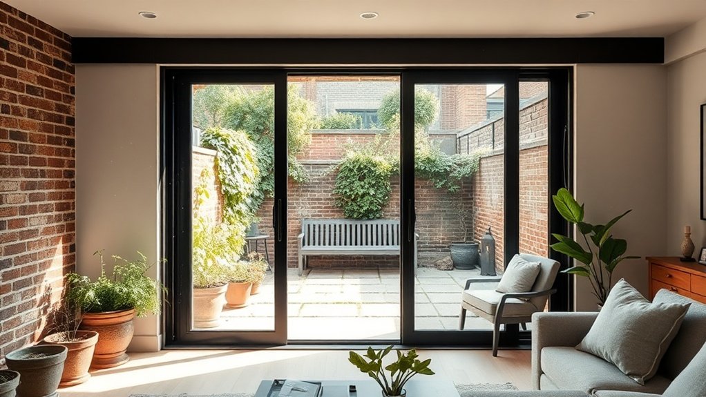 Bifold Wall to Garden Seven Sisters