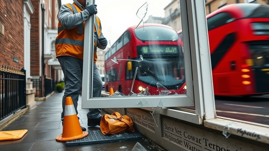 Broken Glass Replacement Seven Sisters