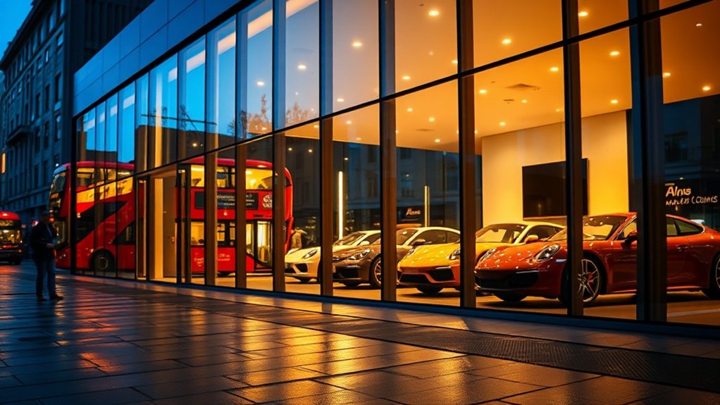 Car Showroom Glazing Seven Sisters