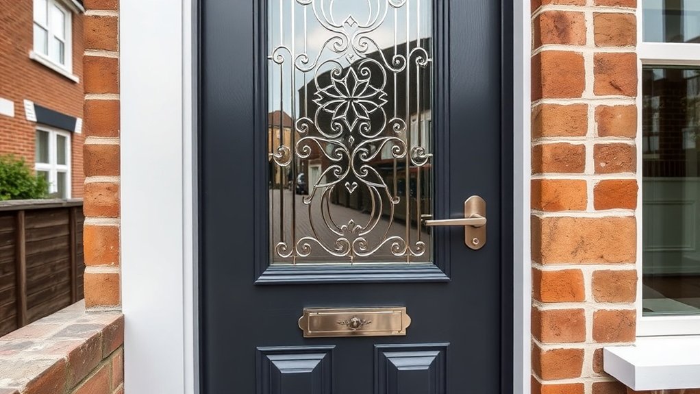 Composite Door Glazing Seven Sisters