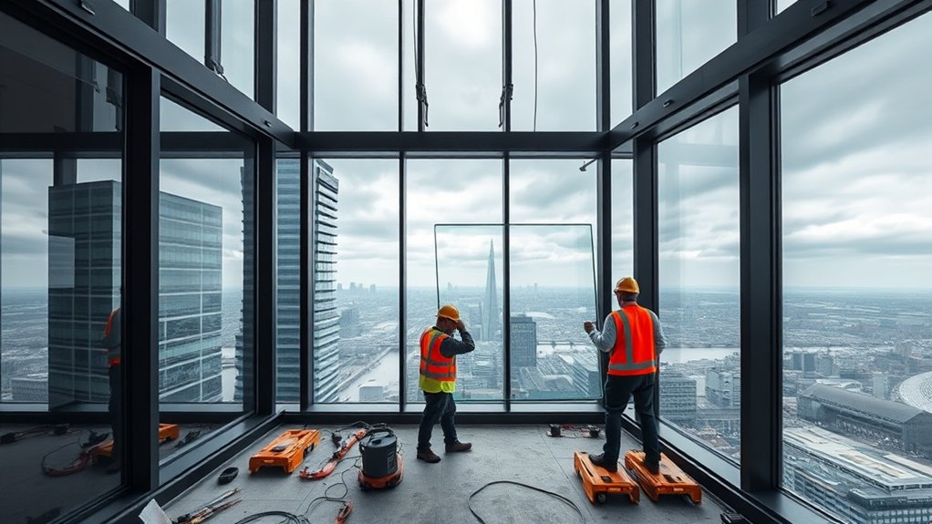 Office Window Installation Seven Sisters