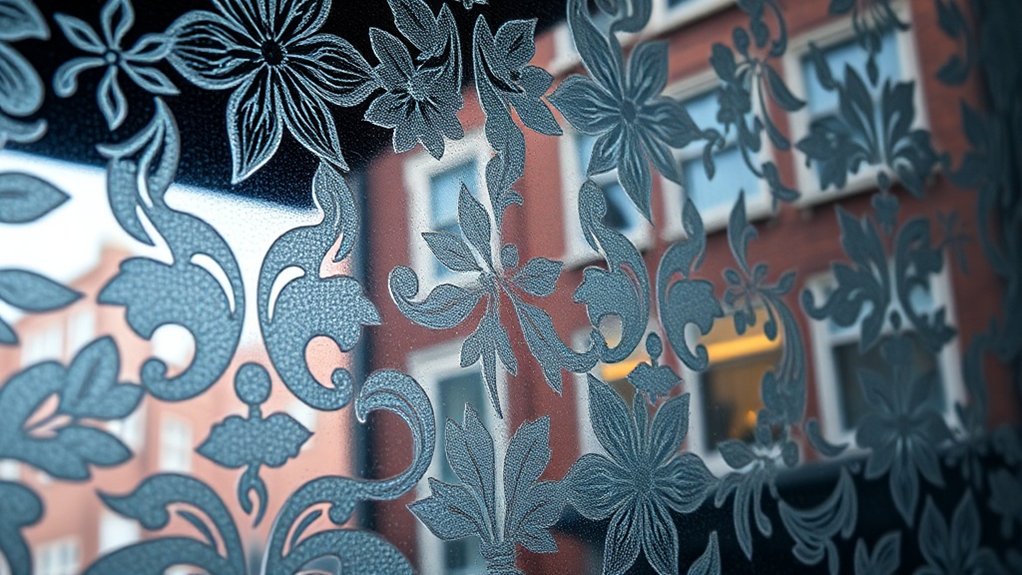 Patterned Decorative Glass Seven Sisters