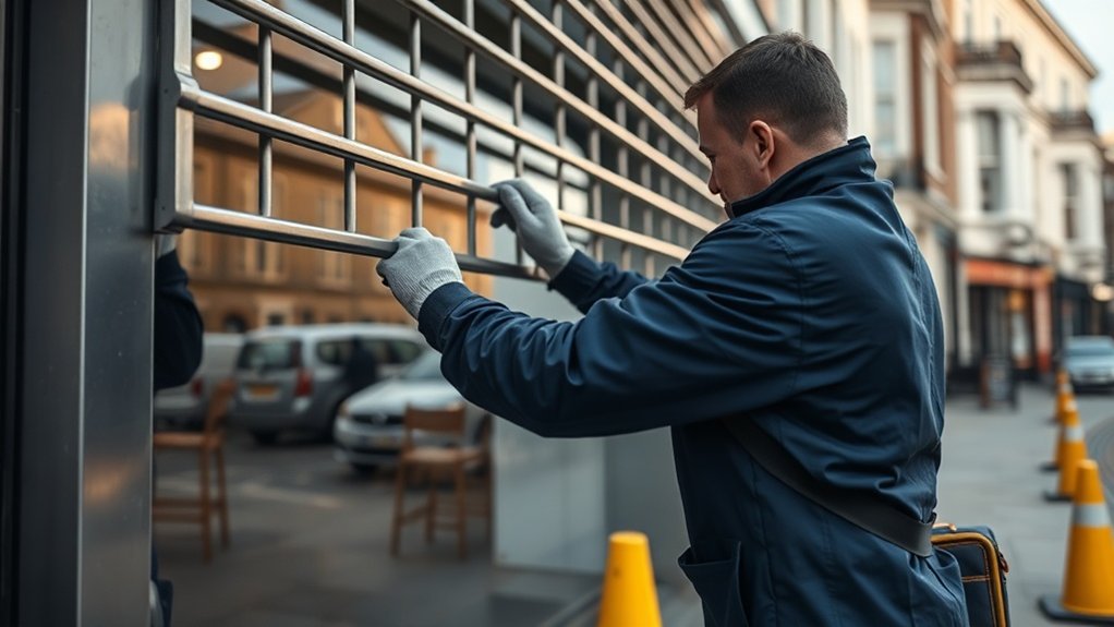 Security Grille Installation Seven Sisters