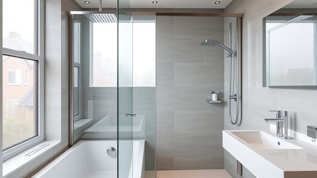 Semi-Frameless Shower Screens Seven Sisters