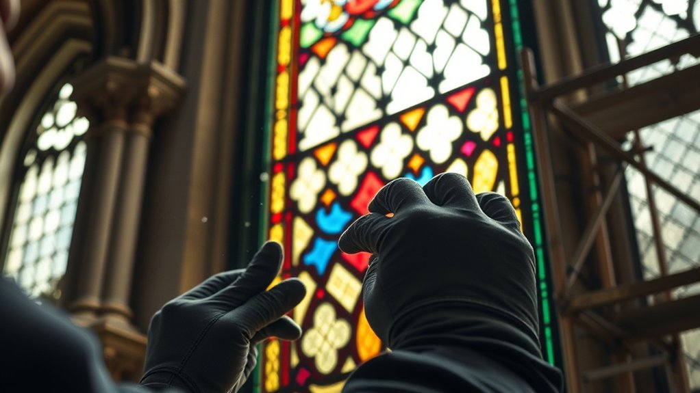 Stained Glass Repair Seven Sisters