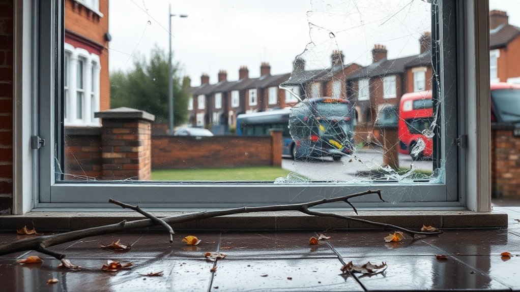 Storm Damage Glazing Seven Sisters