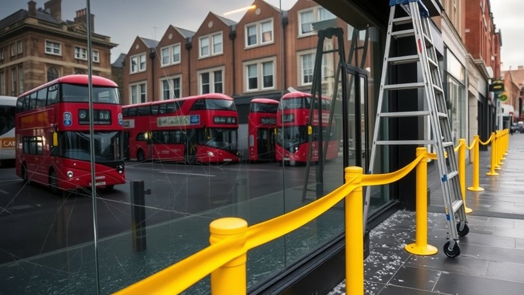 Vandalism Glass Repair Seven Sisters