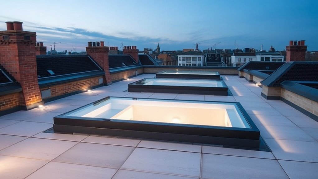 Walk-On Roof Lights Seven Sisters